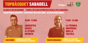 El Torneig Topbàsquet Ciutat de Sabadell acull dos clínics de formació